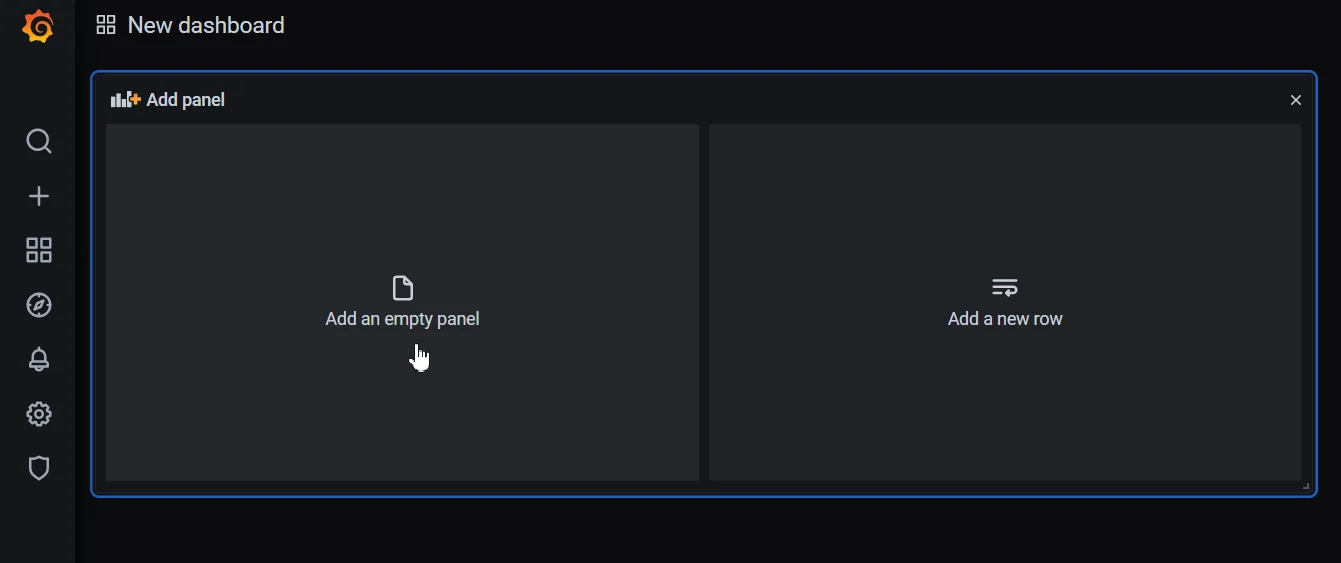 Add an empty pane