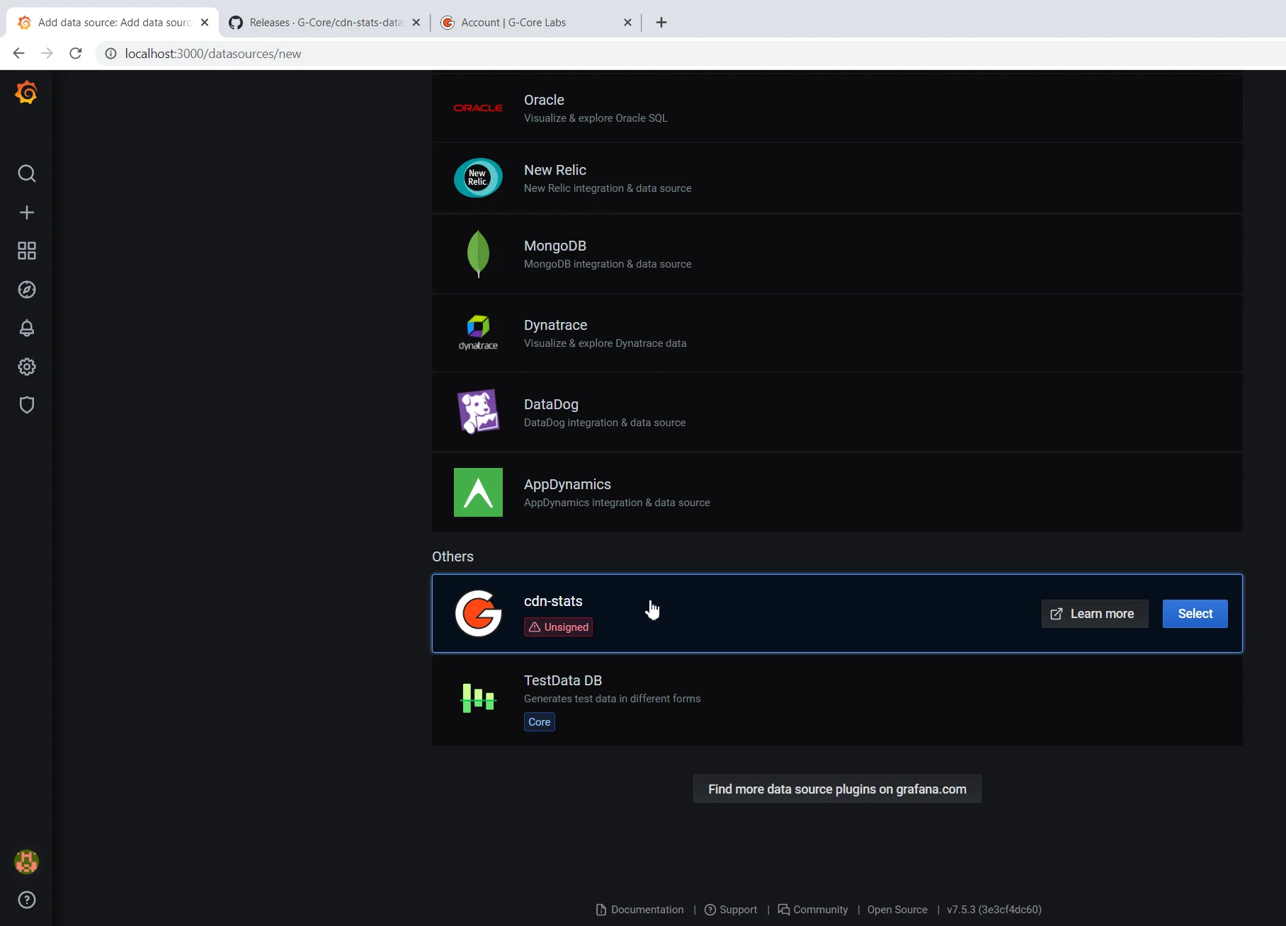 cdn-stats plugin