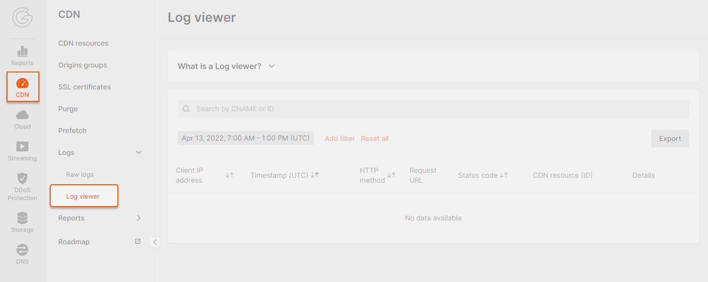 Log viewer