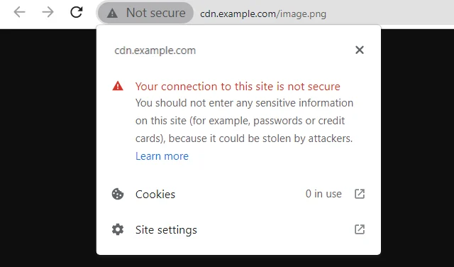 Check the SSL option