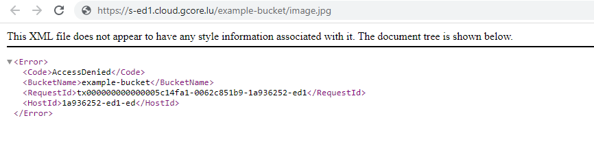 AccessDenied