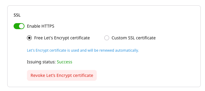 Revoke a Let's Encrypt certificate