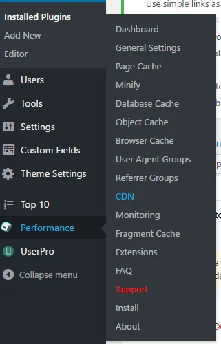 CDN section