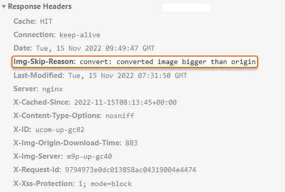 Check HTTP headers