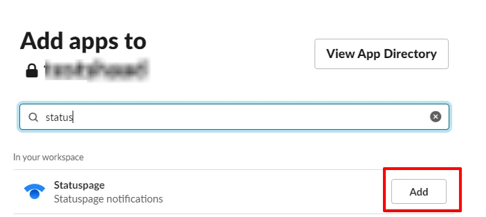 Add apps