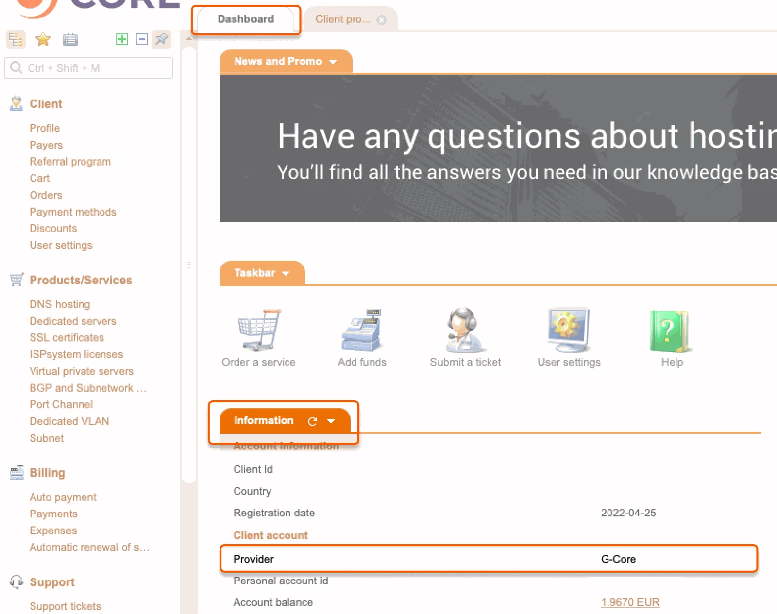Pay for Gcore services (payment methods)