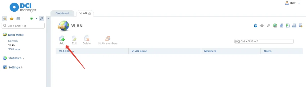 new VLAN