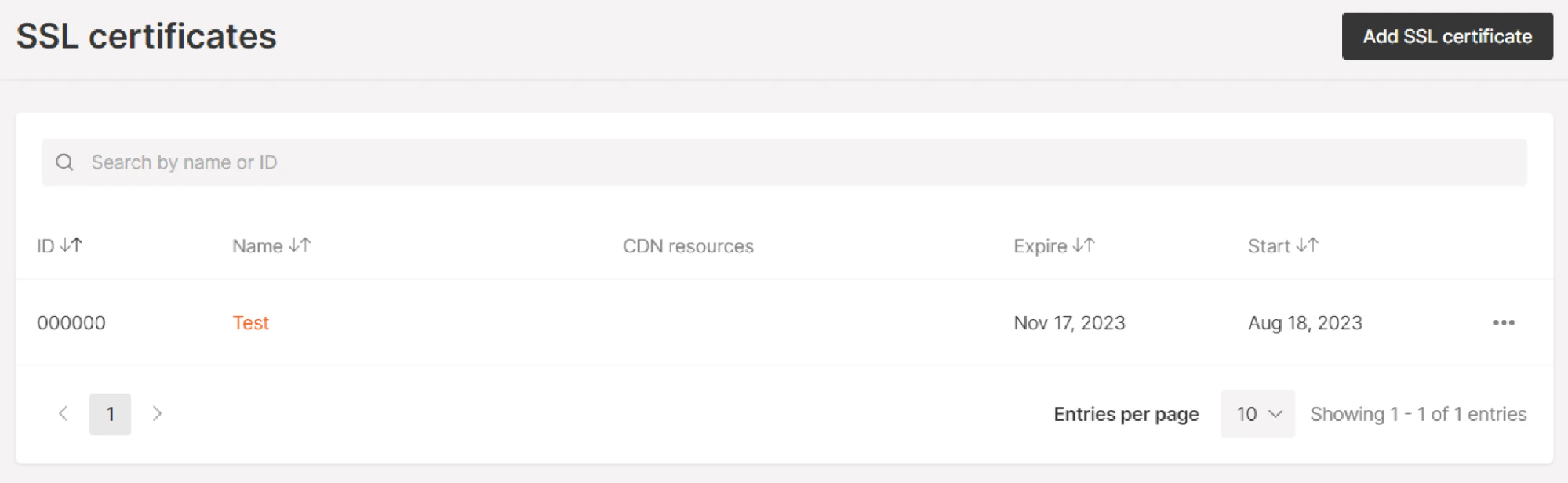 Create SSL Certificate