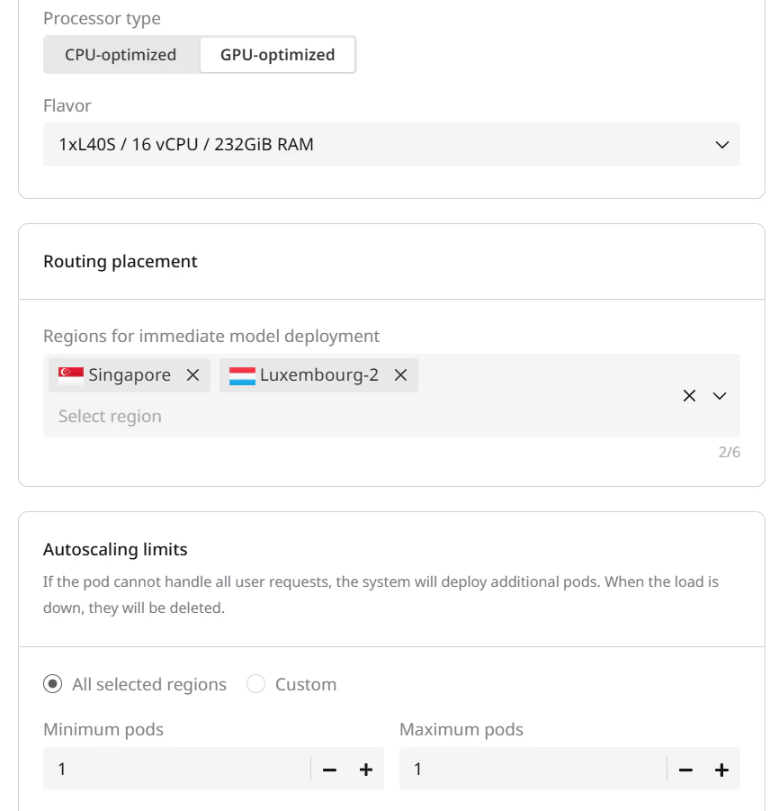 Request quota increase