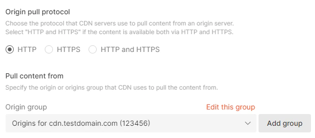 Origin Pull protocol
