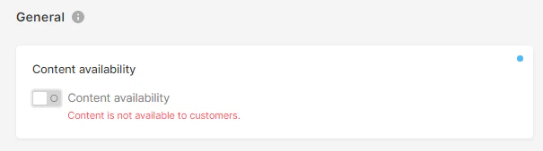 CDN Resources section