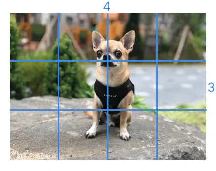 Crop an image by customizing its aspect ratio