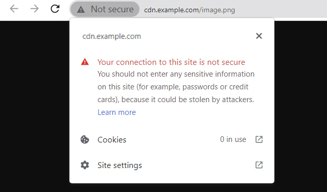 Check the SSL option