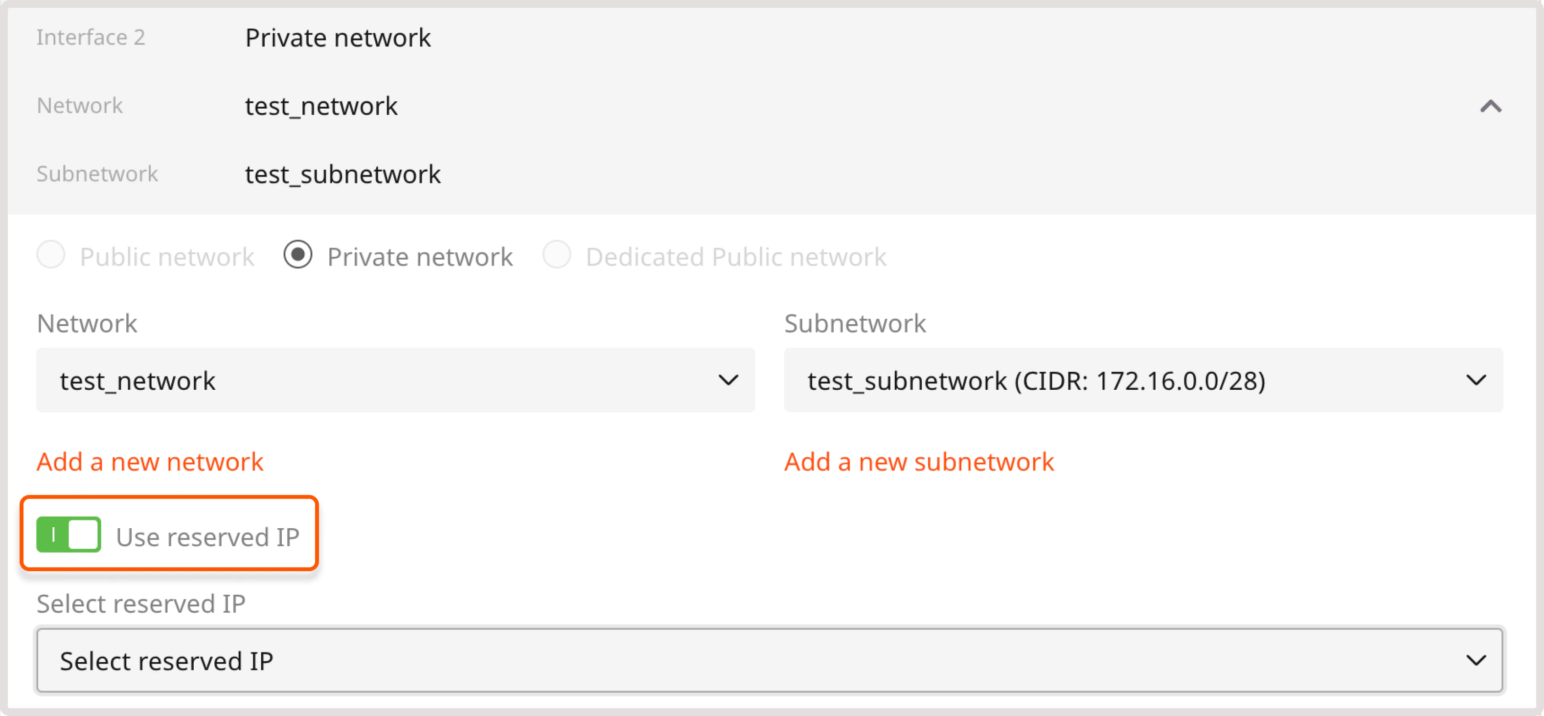 Assign after Virtual Machine creation