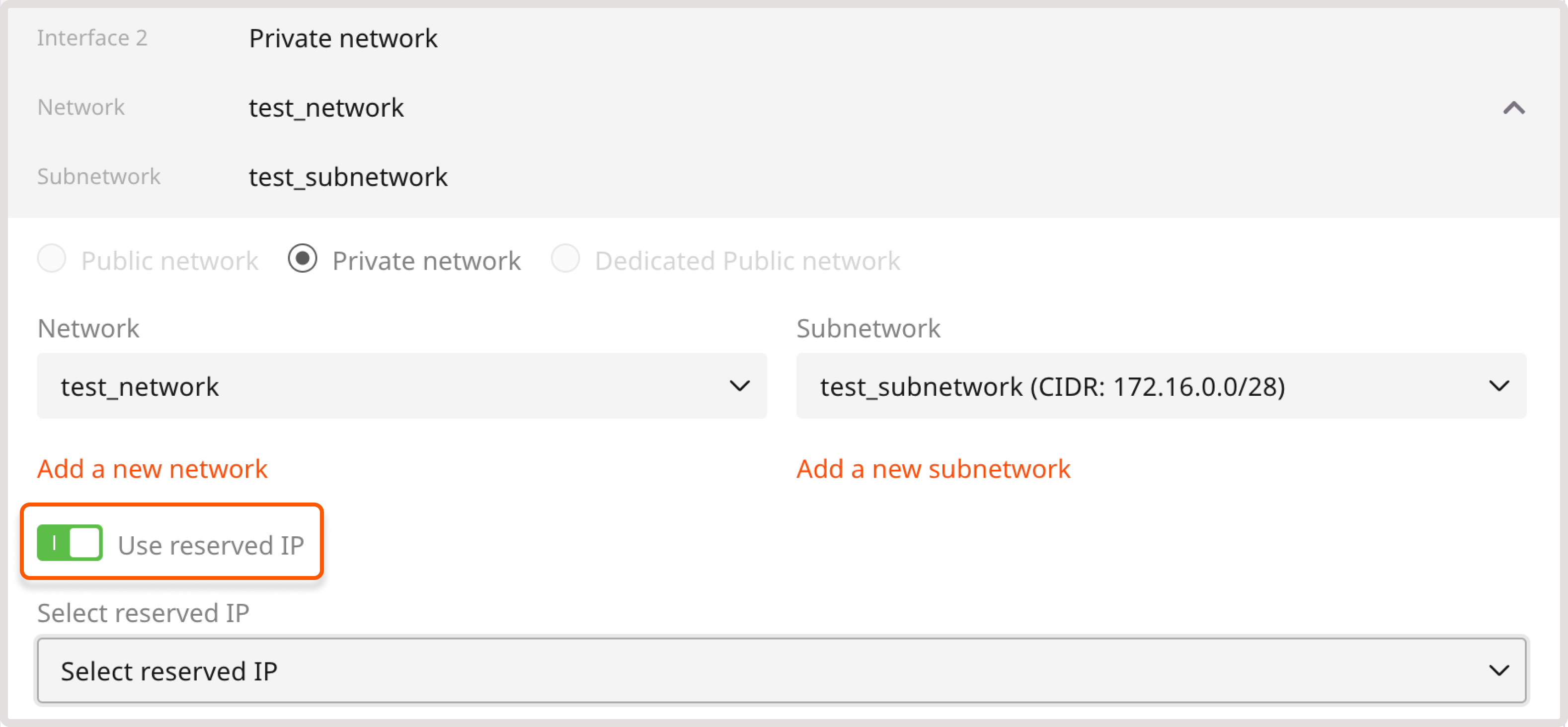Assign after Virtual Machine creation