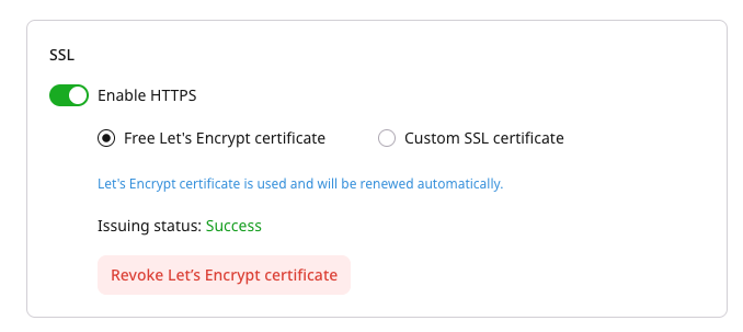 Revoke a Let's Encrypt certificate