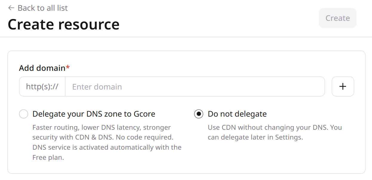 Add domain field