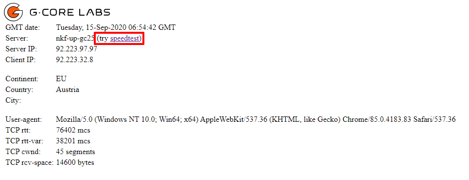 Diagnostic information for technical support