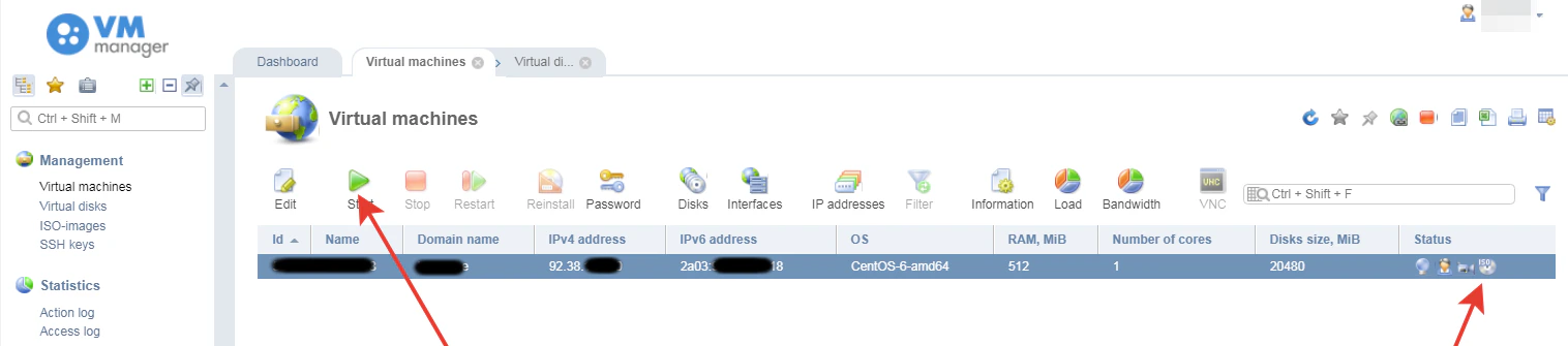 Restart your VM