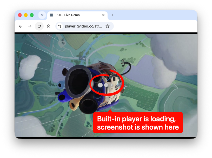 Live stream screenshot