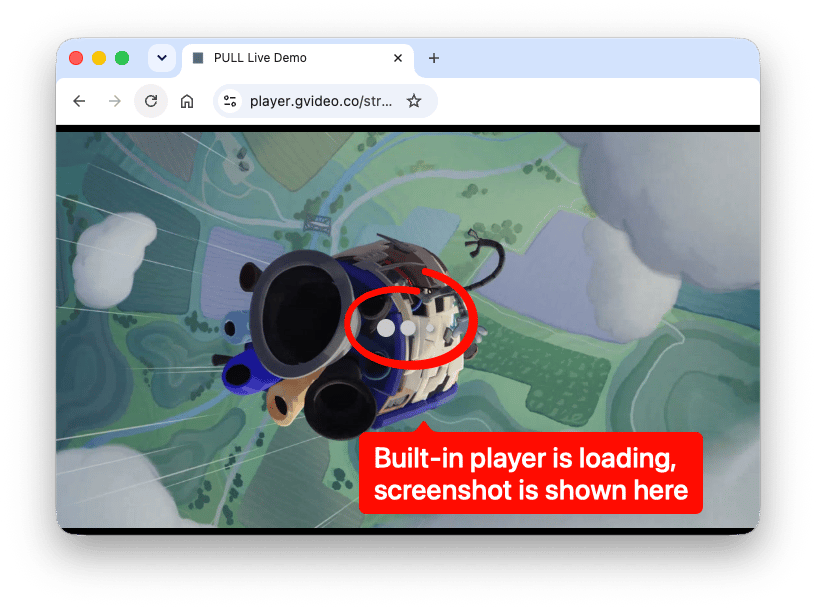 Live stream screenshot