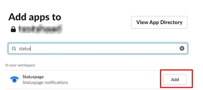 Add apps