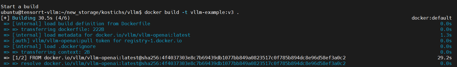 Build the specific model from Hugging Face