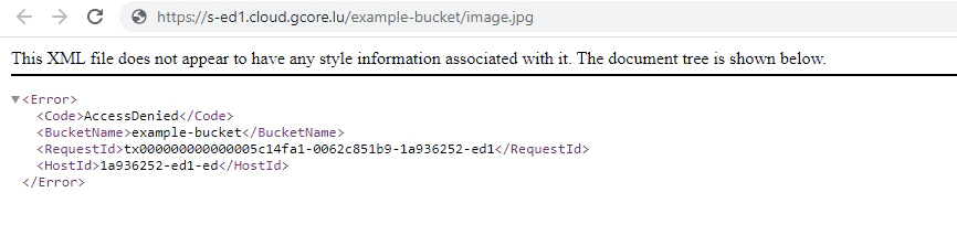 AccessDenied
