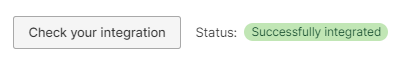 Configured correctly