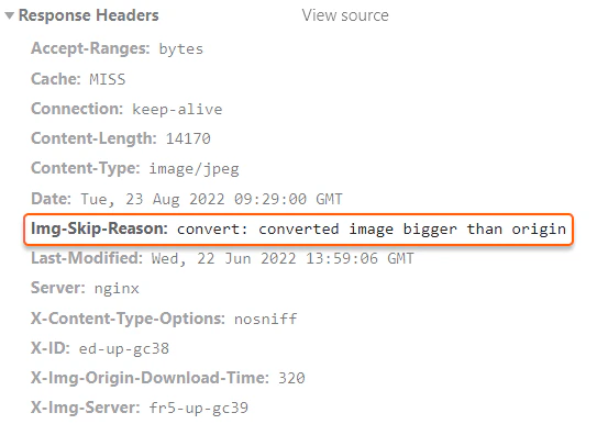 Check HTTP headers