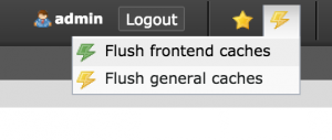 Typo3 backend