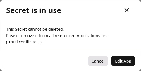 FastEdge Delete
Detachment