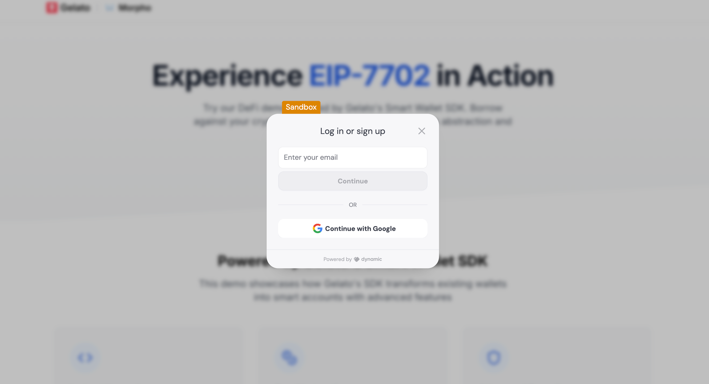 Smart Wallet Onboarding