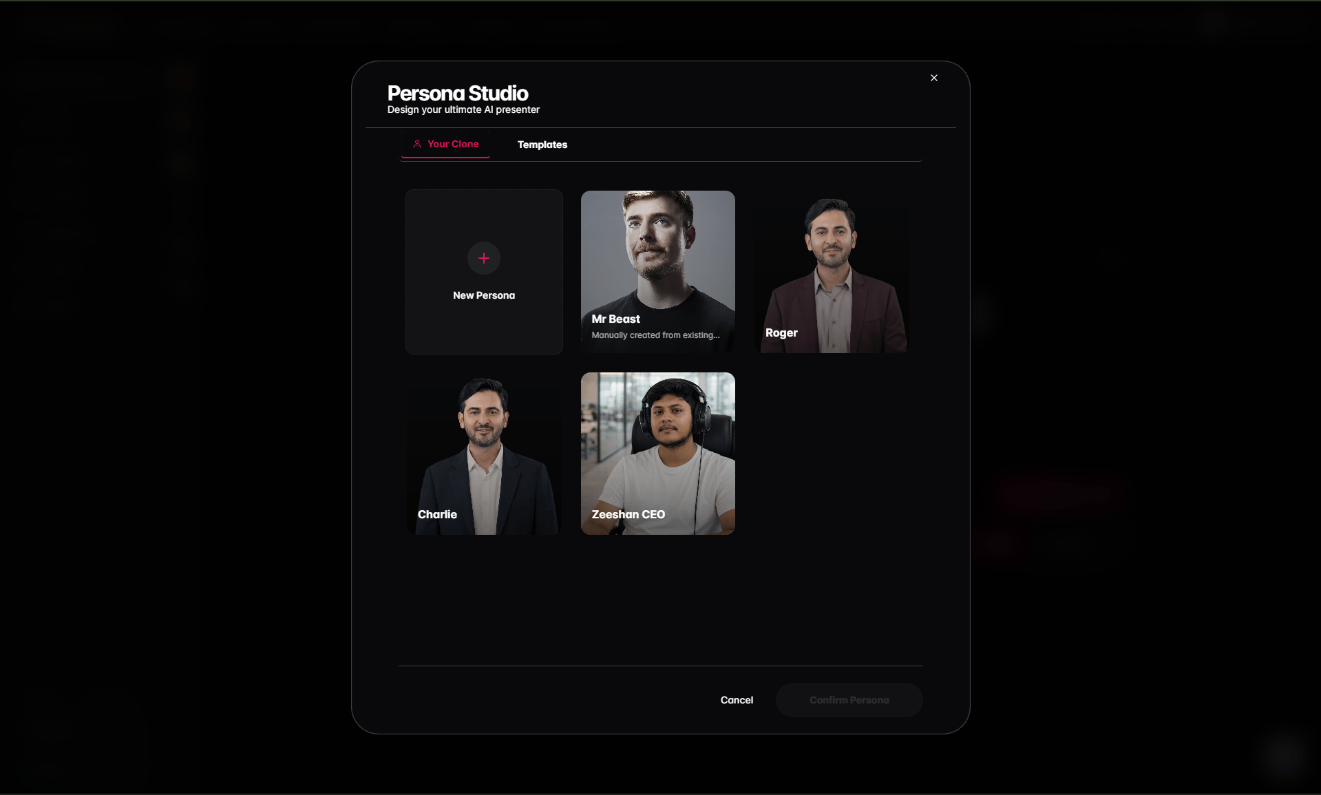 Create Personas 1