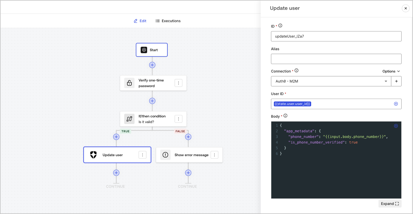 Dashboard > Forms > Flow > Editor
