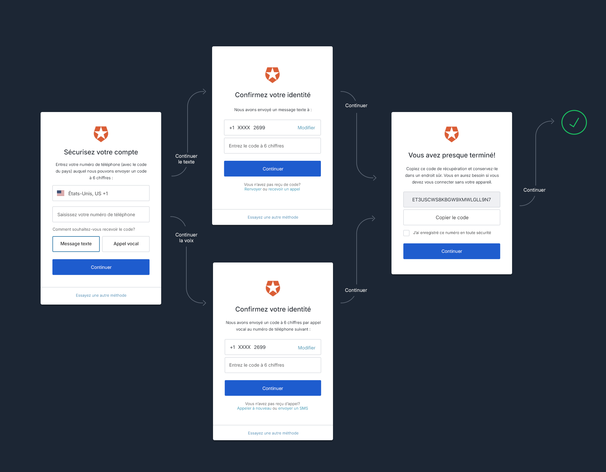 Configure SMS and Voice for MFA User Experience Voice