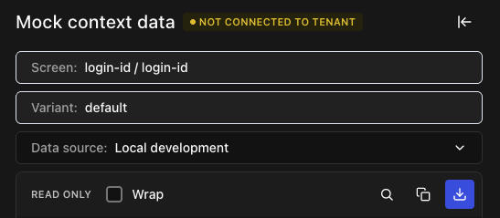 Auth0 Dashboard ACUL page