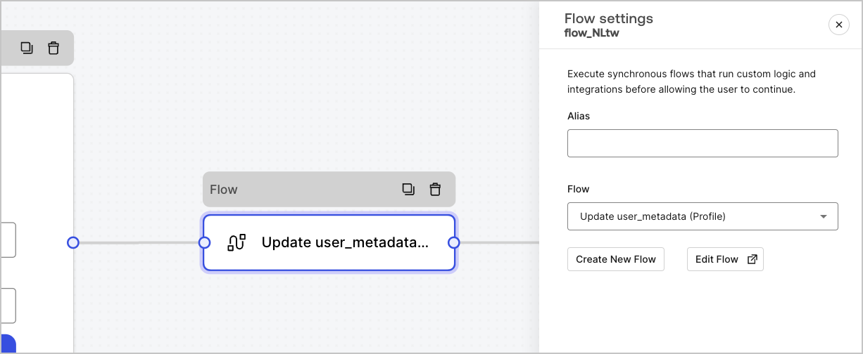 Dashboard > Forms > Flow