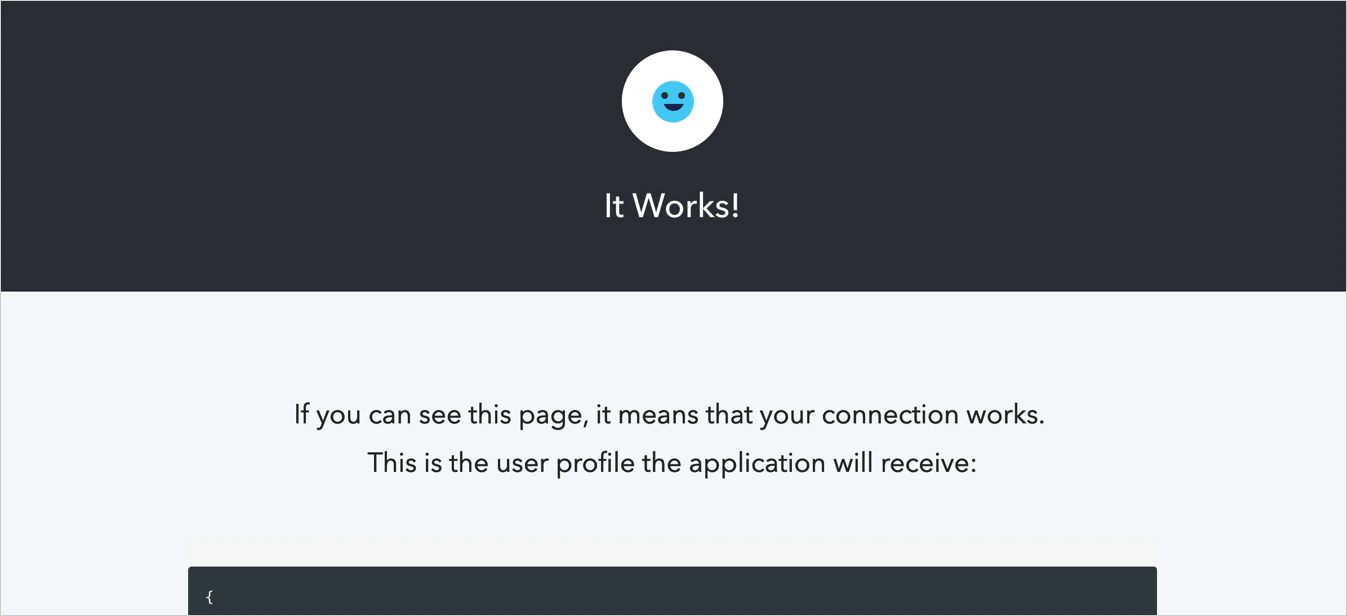 Dashboard - Connections - Database - Try - Success