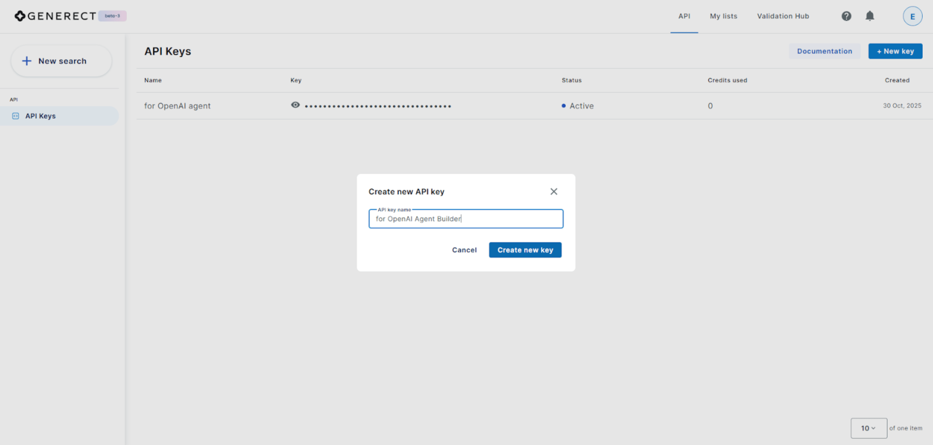 Agent builder step 4.3