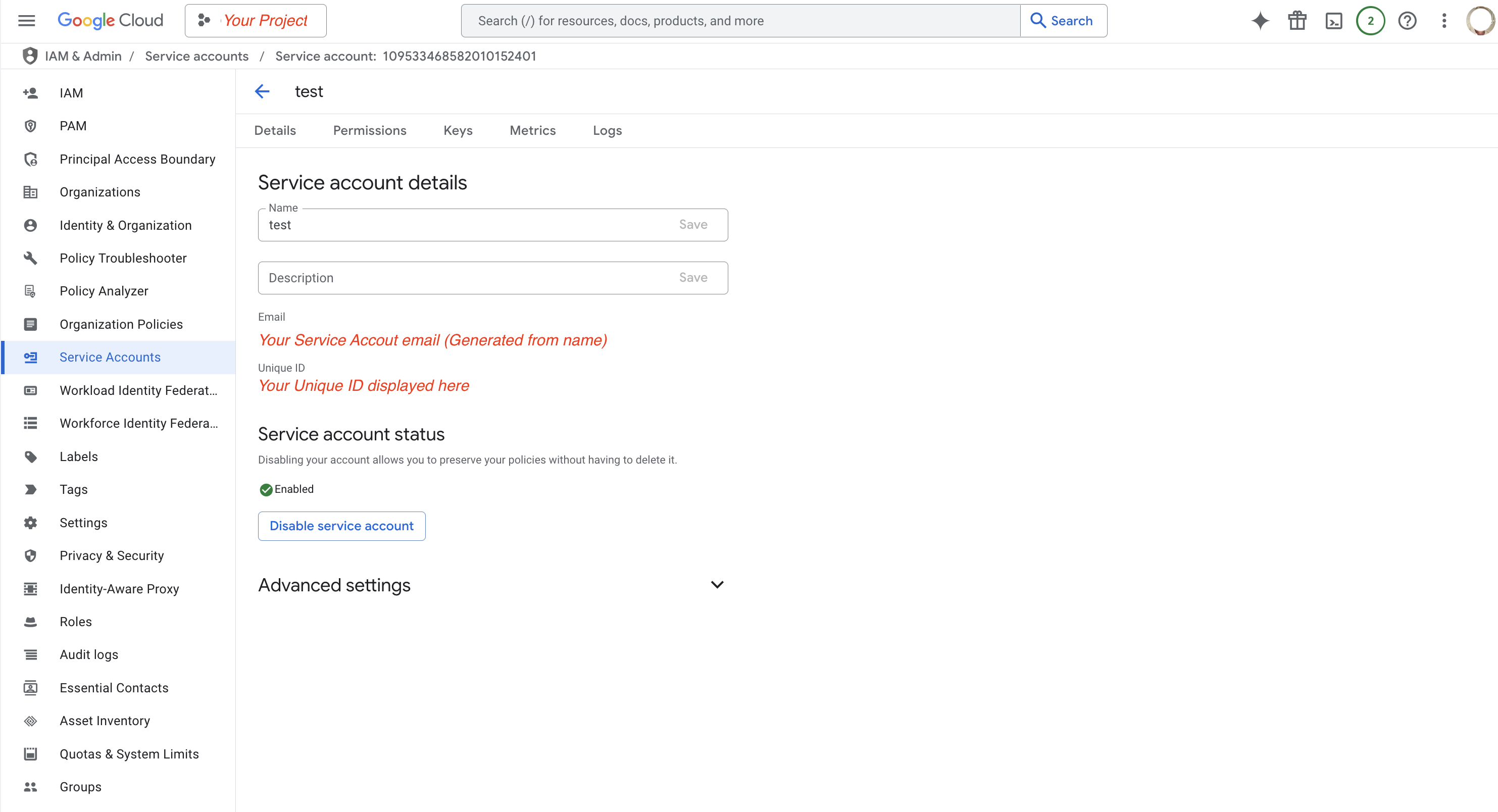 Create Service Account Step3 Pn