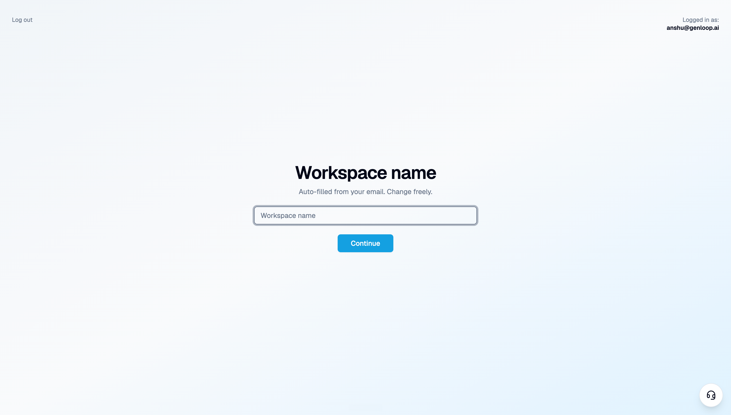 Workspace Name
