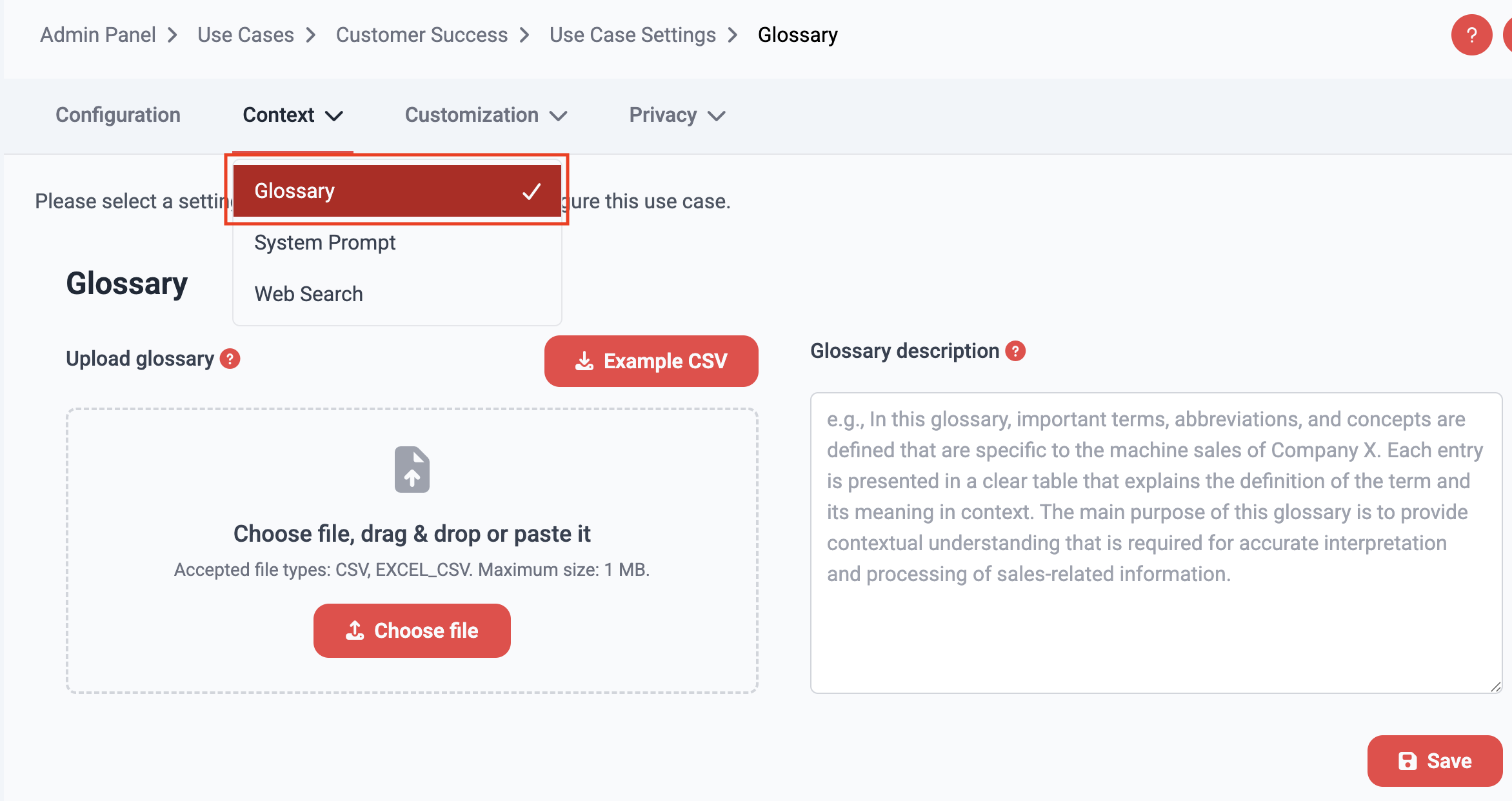 Glossary Navigation2