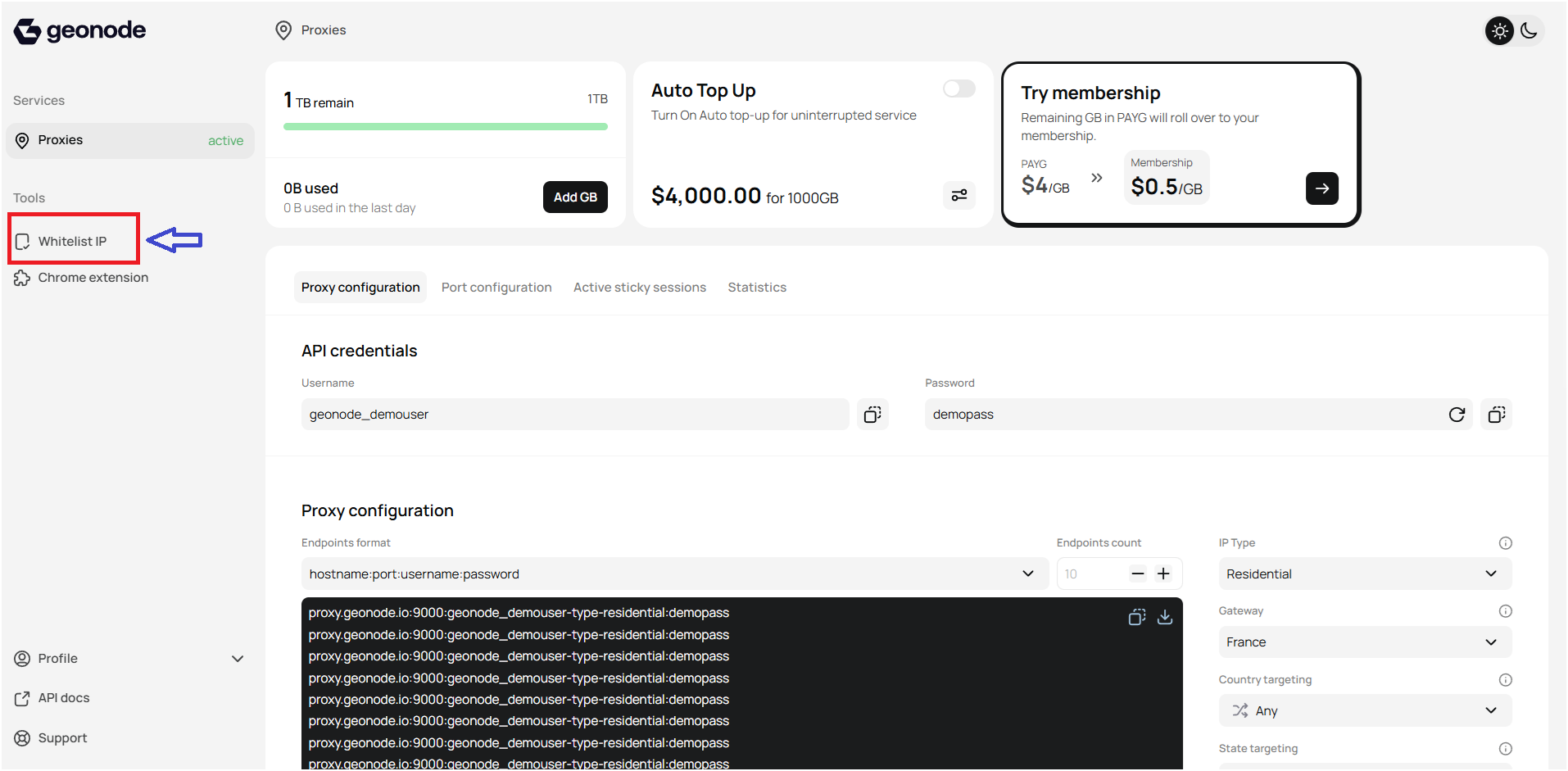 NavigatetoIPWhitelistSettings