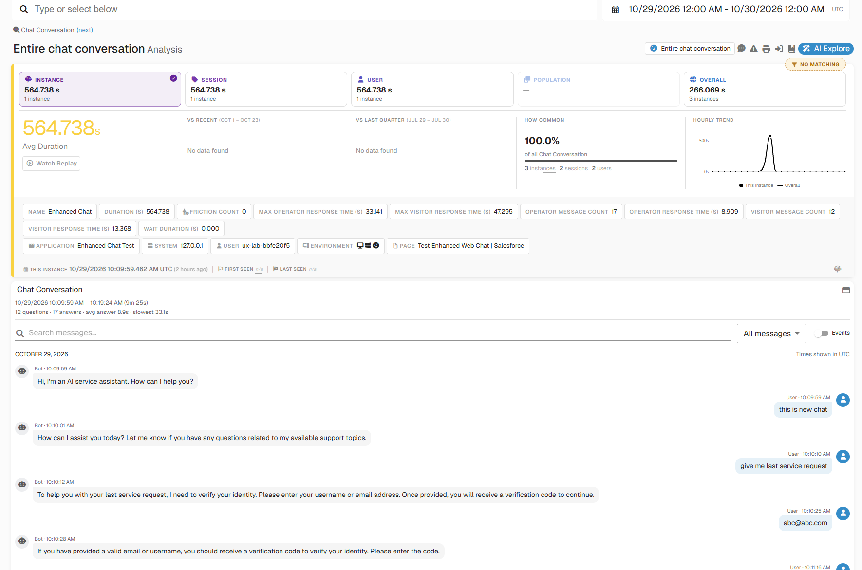 Entire Chat Conversation Analysis - GermainUX