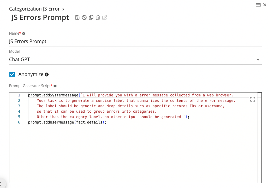 2025.1 Release Notes: High-Volume data (using existing Scripted Categorization mechanism), image 2