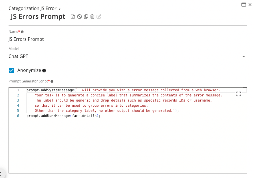 2025.1 Release Notes: High-Volume data (using existing Scripted Categorization mechanism), image 2