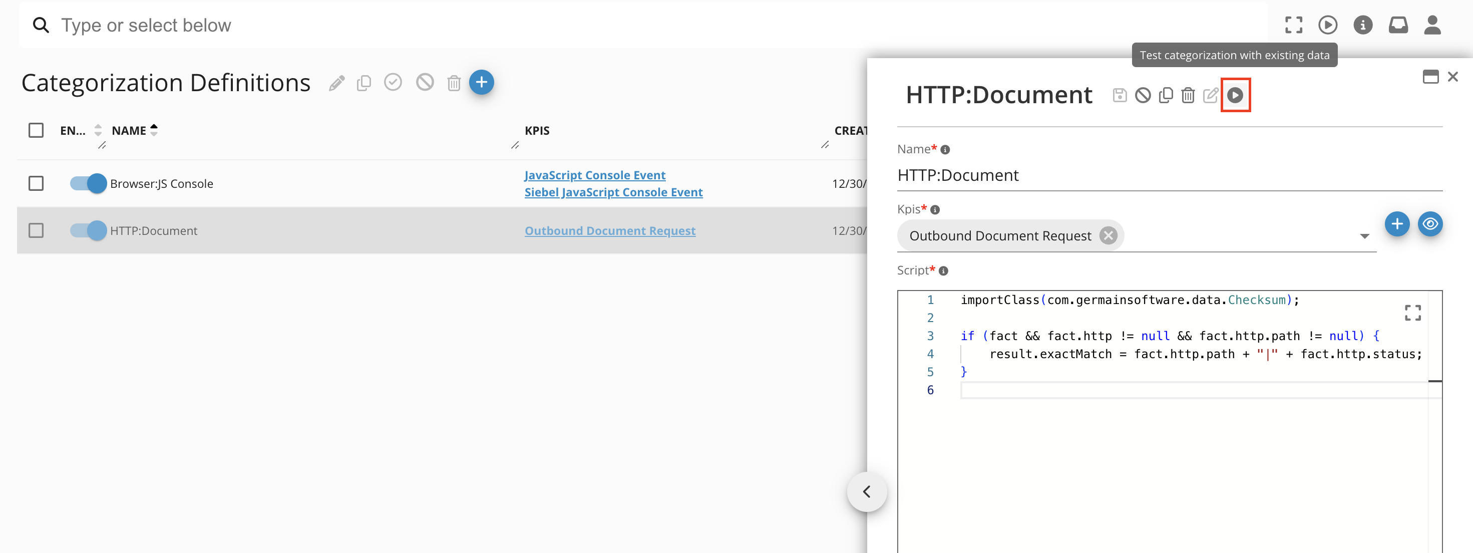 2025.1 Release Notes: Fact Categorization Tester