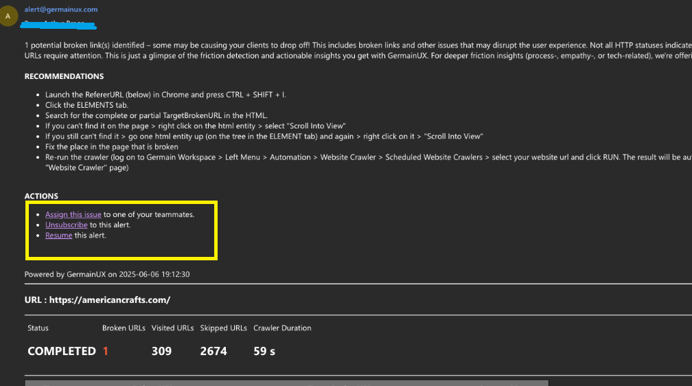 2025.1 Release Notes: Mute / Unmute Reports