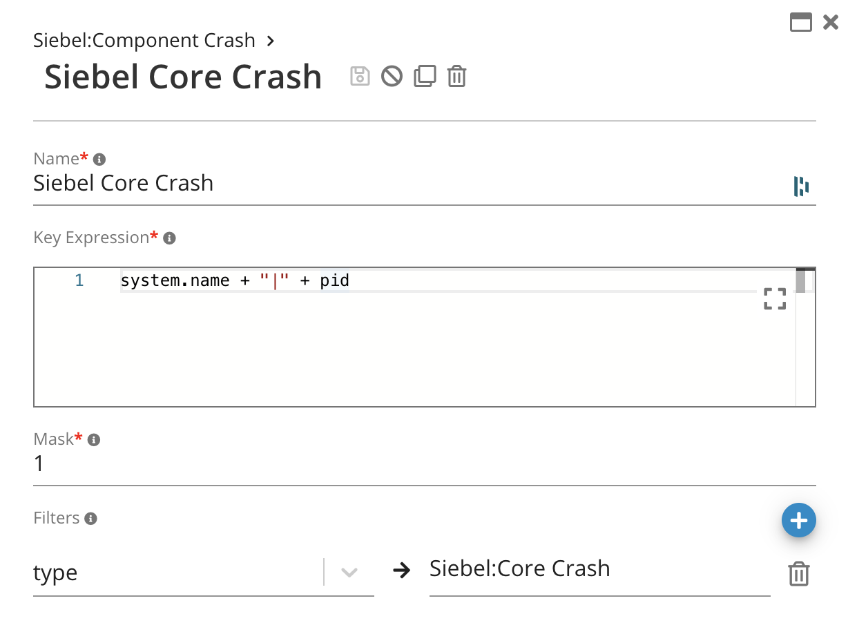 Exact-Match Correlation: 4. Define the Correlation Type and Matching Key
